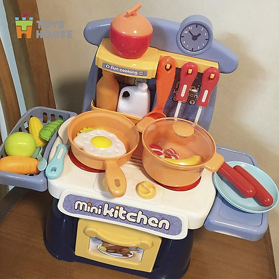 Bộ đồ chơi hướng nghiệp nấu ăn nhà bếp cho bé từ 3 tới 8 tuổi toyshouse 889 - ảnh sản phẩm 10