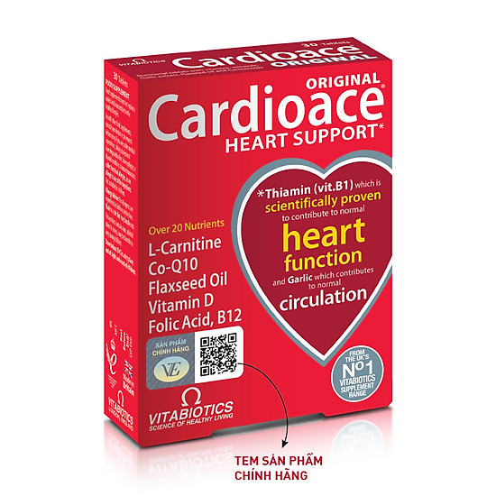 Thực phẩm bảo vệ sức khỏe cardioace - hỗ trợ sức khỏe tim mạch - ảnh sản phẩm 3
