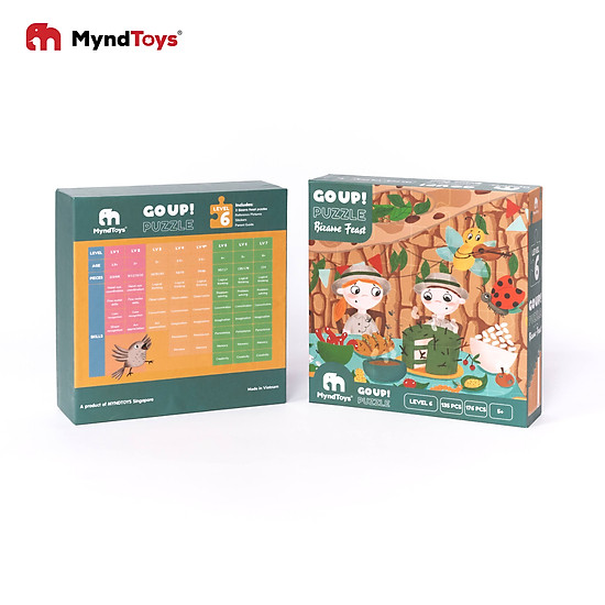 Đồ chơi xếp hình myndtoys - go up puzzle level 6 - ảnh sản phẩm 5