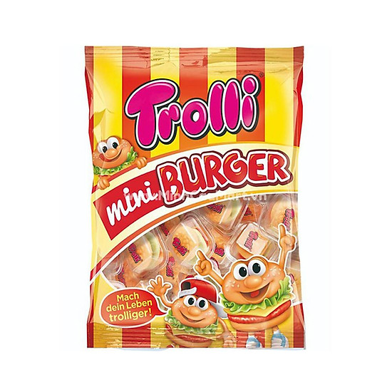 Kẹo dẻo trolli mini burger 90gr 10 viên - ảnh sản phẩm 5