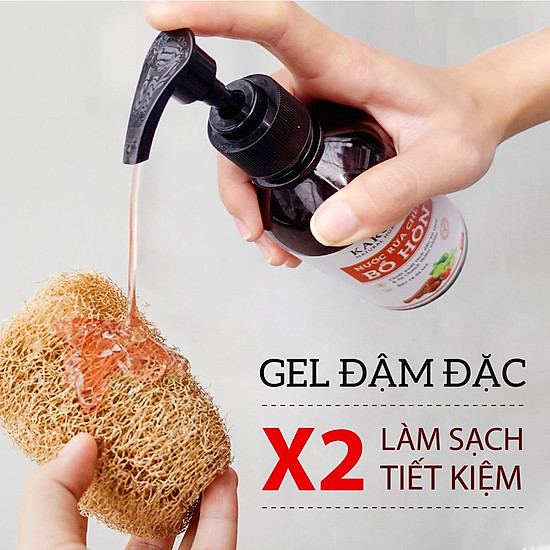 Nước rửa chén bồ hòn chiết xuất cô đặc saponin 9% thiên nhiên dưỡng ẩm - ảnh sản phẩm 6