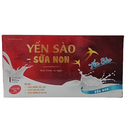 Yến sào - sữa non - ống uống hỗ trợ tăng cường sức đề kháng - ảnh sản phẩm 2