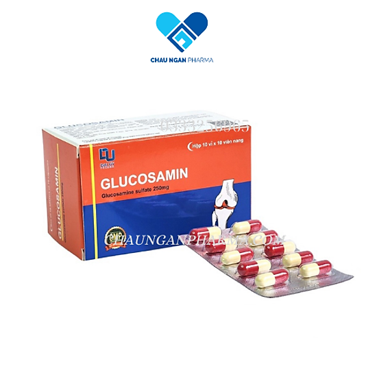 Glucosamin - đại uy hộp 10 vỉ x 10 viên - ảnh sản phẩm 1