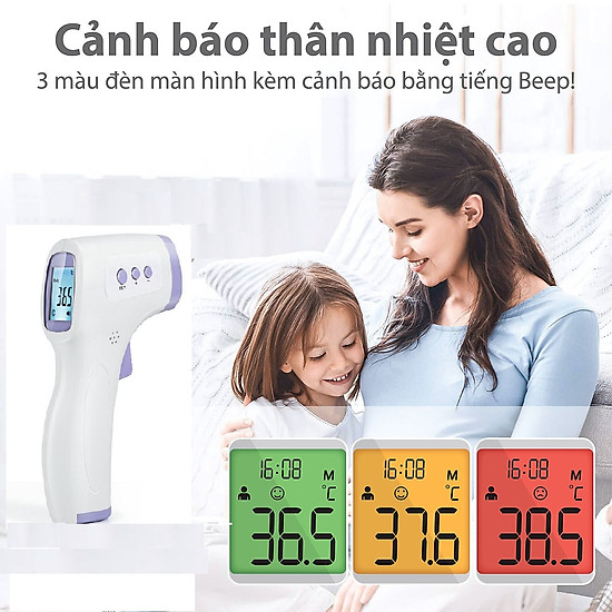 Nhiệt kế đo nhiệt độ chỉ trong 1 giây là có kết quả đo - ảnh sản phẩm 3