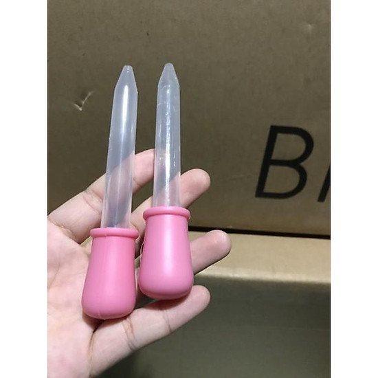 Set 2 ống hút sữa, bón thuốc tiện lợi dễ sử dụng cho bé yêu loại 5ml giao - ảnh sản phẩm 6