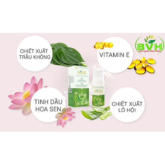 Dung dịch vệ sinh phụ nữ sani chiết xuất từ lá trầu không 100ml - ảnh sản phẩm 6