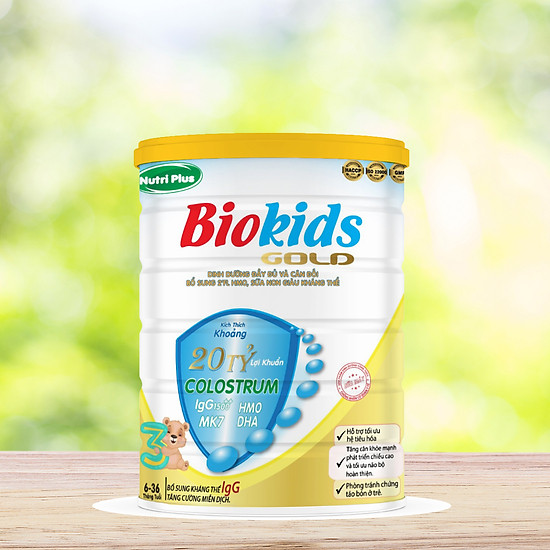 Sữa bột dinh dưỡng nutri plus biokid giúp bổ sung kháng thể tăng cường - ảnh sản phẩm 1