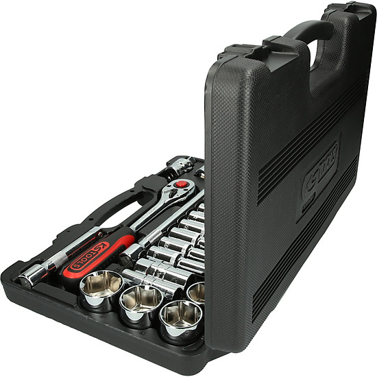 Chromeplus bộ khẩu tay vặn 35 pcs 1 2 inch ks tools 918.0635 - ảnh sản phẩm 1