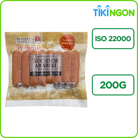 Xúc xích arabiki shinshu 200g - ảnh sản phẩm 1