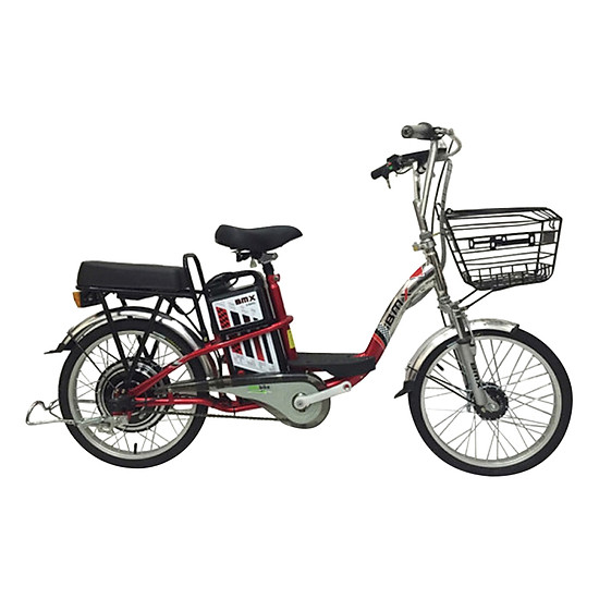 Xe đạp điện bmx inox màu 50% vành 20 inch - ảnh sản phẩm 1