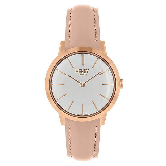 Đồng Hồ Nữ Iconic Dây Da Bò Henry London HL34-S-0222 (34mm) + Dịch Vụ ...