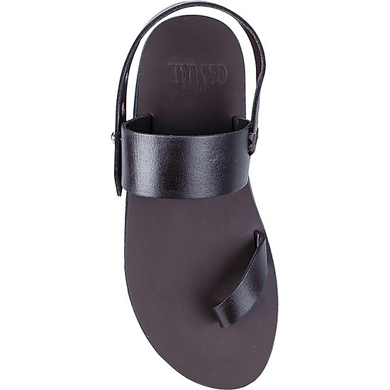 Giày sandal nữ xỏ ngón casual ca632sh68tdnvn - nâu - ảnh sản phẩm 3