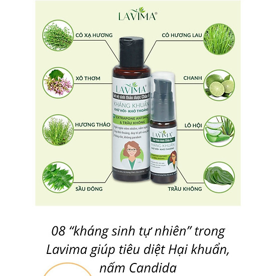 Combo 2 bộ gel phụ khoa lavimamẫu mới - giúp vùng kín luôn khô thoáng - ảnh sản phẩm 5