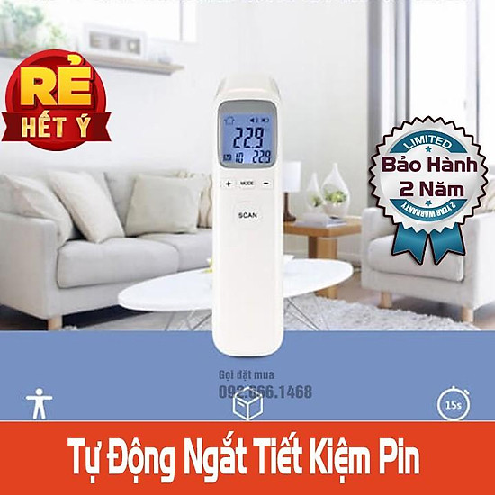 Nhiệt kế hồng ngoại đo trán không khí - ảnh sản phẩm 4