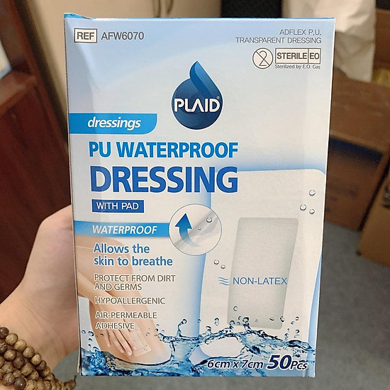 Băng gạc vô trùng không thấm nước young chemical - sterile adflex - ảnh sản phẩm 3