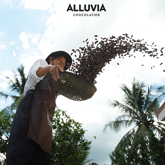 Socola đen nguyên chất đắng vừa ít ngọt alluvia 70% cacao việt nam thanh - ảnh sản phẩm 8