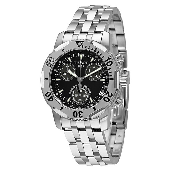 Đồng Hồ Nam Dây Thép Không Gỉ Tissot T17.1.486.55 (39mm) - Mặt Đen ...