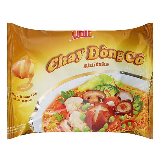 Mì unif chay nấm đông cô gói 80g - 8936000826017 - ảnh sản phẩm 1