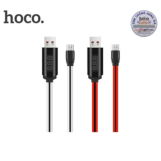 Cáp sạc Micro LED Hoco U29 