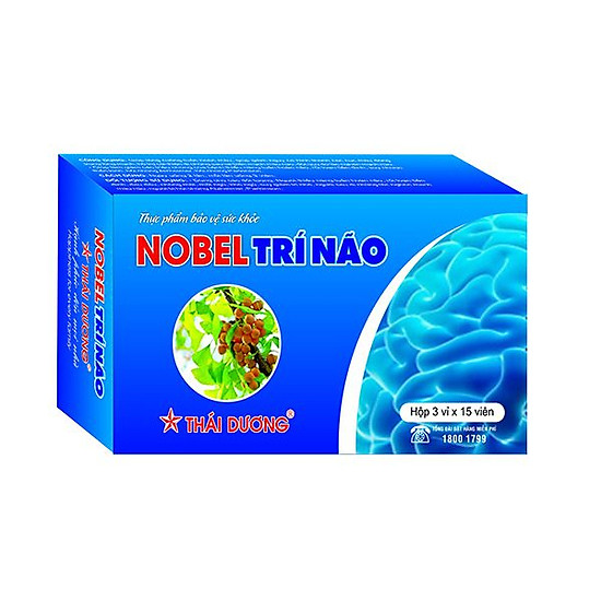 Thực phẩm chức năng hộp 3 vỉ nobel trí não 15 viên vỉ - ảnh sản phẩm 1