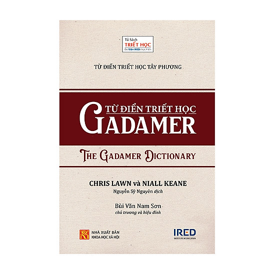 Từ điển triết học gadamer- chris lawn, niall keane - nguyễn sỹ nguyên dịch - ảnh sản phẩm 1