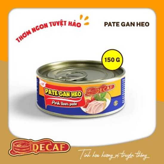 Pate gan heo decaf 150gr. pork livewr pate. - ảnh sản phẩm 1