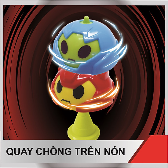 Bộ 4 con quay kỳ diệu yuga toys chiến xa + đấu trường - hàng chính hãng - ảnh sản phẩm 3