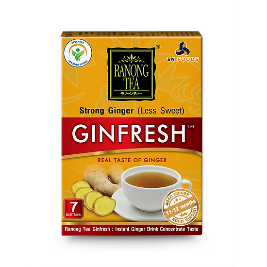 Trà gừng đậm đà ginfresh ranong tea - ảnh sản phẩm 2