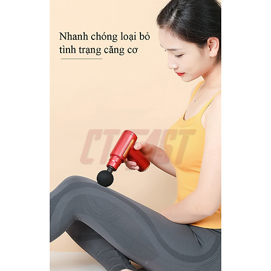 Máy massage mini cầm tay ctfast-720 mát xa 6 cấp độ - ảnh sản phẩm 4