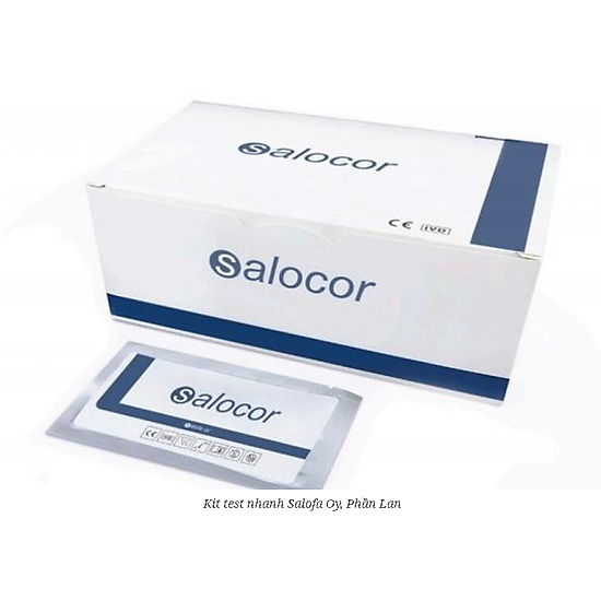 Kit test covid 19 tại nhà salocor phần lan đã được bộ y tế cấp phép lưu - ảnh sản phẩm 1