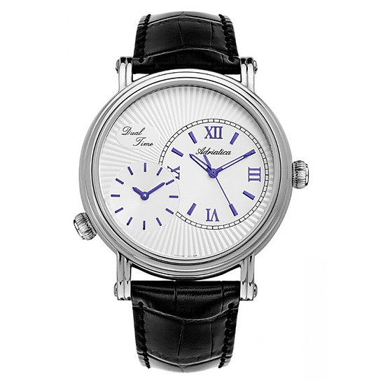 Đồng Hồ Nam Dây Da Adriatica A1196.52B3Q (44mm) - Đen 
