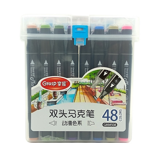 Hộp viết vẽ marker 508-48 - ảnh sản phẩm 1