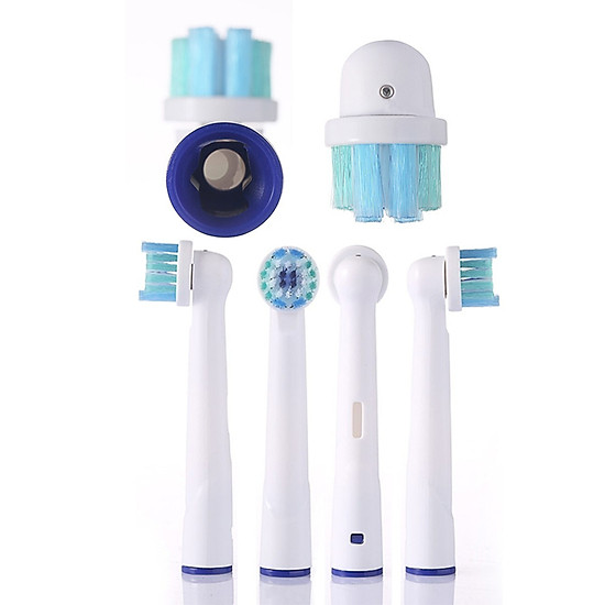 Bộ 4 đầu bàn chải đánh răng điện cho mọi loại máy braun oral b làm sạch kẽ - ảnh sản phẩm 8