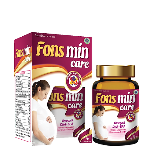 Vitamin bầu, hỗ trợ sức khoẻ, tăng đề kháng fons mincare - hộp 30 viên - ảnh sản phẩm 3