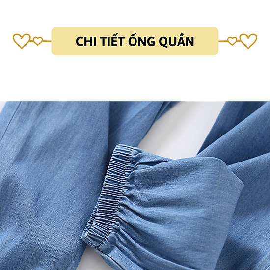 Quần dài bò giấy bé trai bé gái 27kids quần jean mềm nam nữ cho trẻ từ 2 - ảnh sản phẩm 3