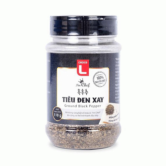 Choice l i m chef tiêu đen xay 110g - 8936079282202 - ảnh sản phẩm 1