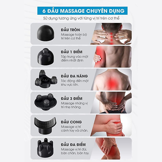 Máy massage cầm tay không dây ajido aj - ảnh sản phẩm 4