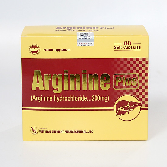 Thực phẩm bảo vệ sức khoẻ arginine plus giúp bổ gan, giải độc gan - ảnh sản phẩm 1