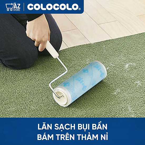 Lõi lăn bụi sàn nhà thay thế nhật bản - colocolo - 16 cm - 01 lõi - ảnh sản phẩm 7