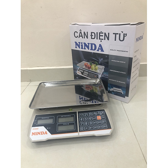 Cân điện tử ninda sn968 cân tối đa 30kg- hàng chính hãng - ảnh sản phẩm 5