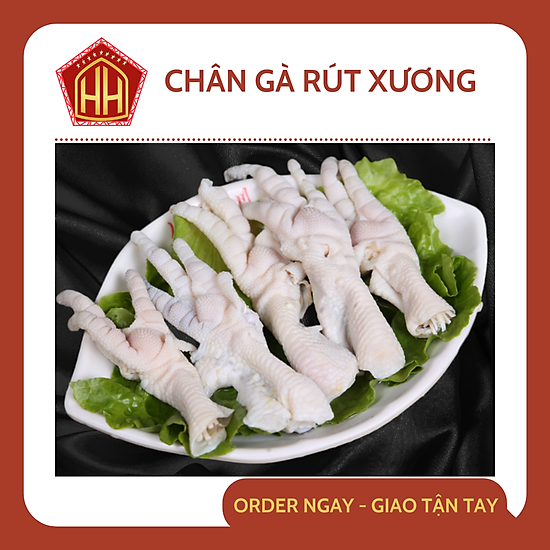 Chỉ giao hcm - chân gà rút xương - 1kg - ảnh sản phẩm 1