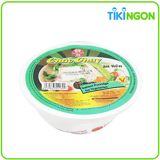 Tô cháo chay bích chi 60g - ảnh sản phẩm 1