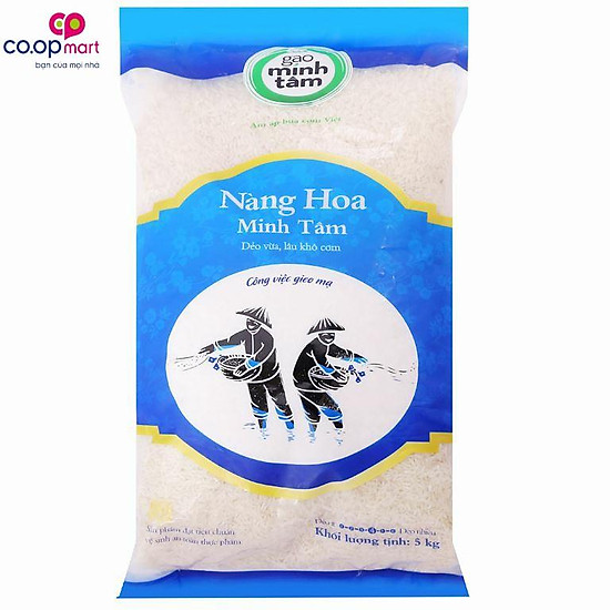 Gạo nàng hoa minh tâm 5kg-3297234 - ảnh sản phẩm 1