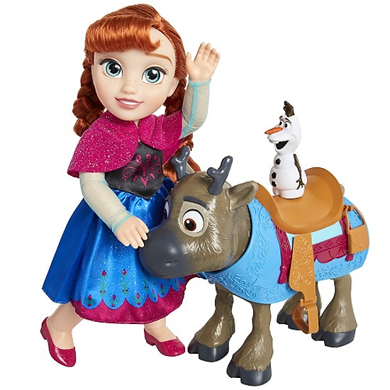 Đồ chơi frozen 2 búp bê công chúa anna và chú tuần lộc sven - 205171 - ảnh sản phẩm 6