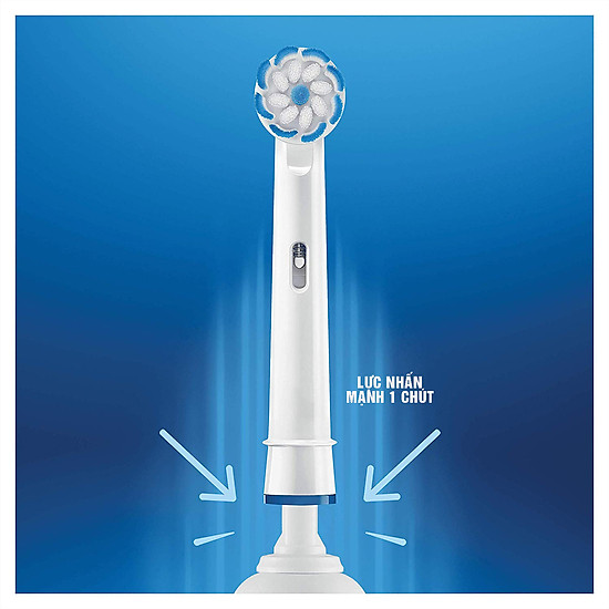 Cho máy oral b braun, set bộ 4 đầu bàn chải đánh răng điện thay thế dan - ảnh sản phẩm 4