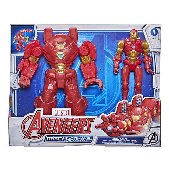 Đồ chơi avengers mô hình iron man dòng mech strike tối thượng giáp 8 inch - ảnh sản phẩm 4