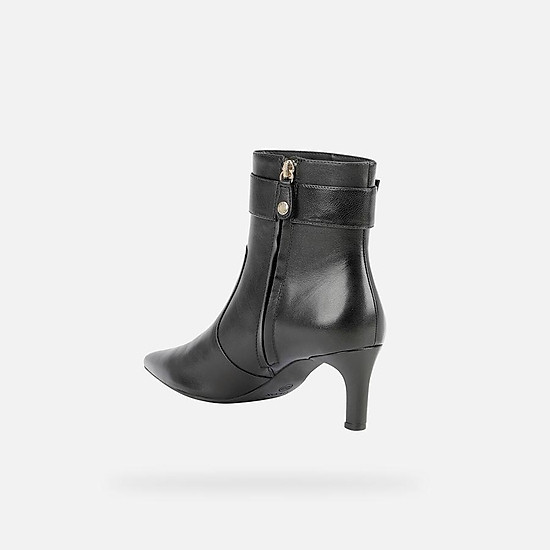Giày boots nữ geox d bibbiana c - black - ảnh sản phẩm 4