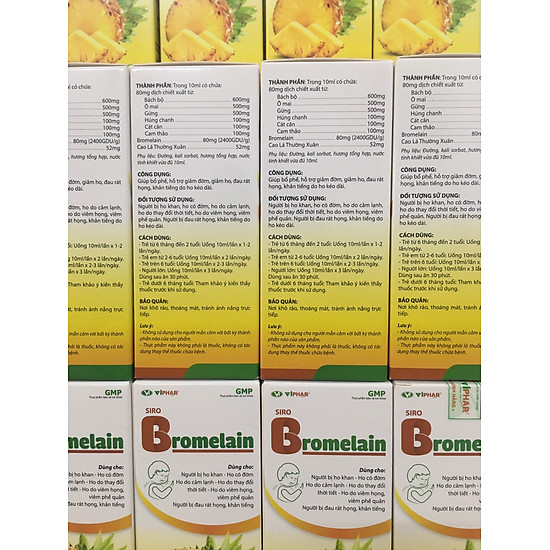 Siro ho bromelain, thảo dược an toàn 100% - ảnh sản phẩm 5