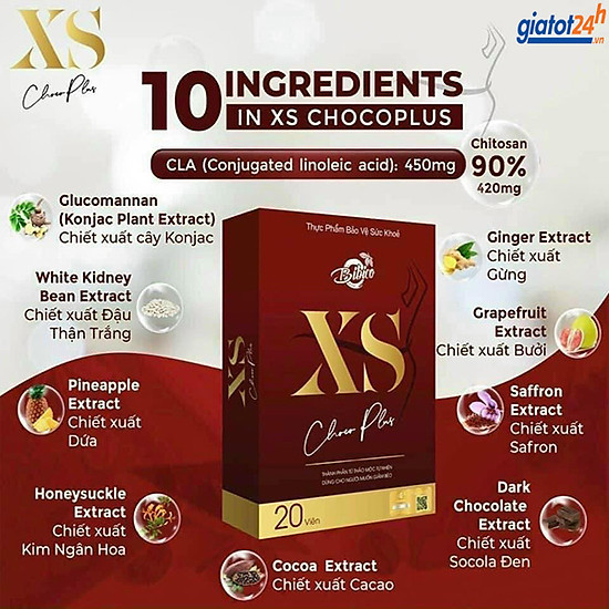 Viên nhai socola kiểm soát cân nặng xs chocoplus bibico cấp tốc chính hãng - ảnh sản phẩm 5