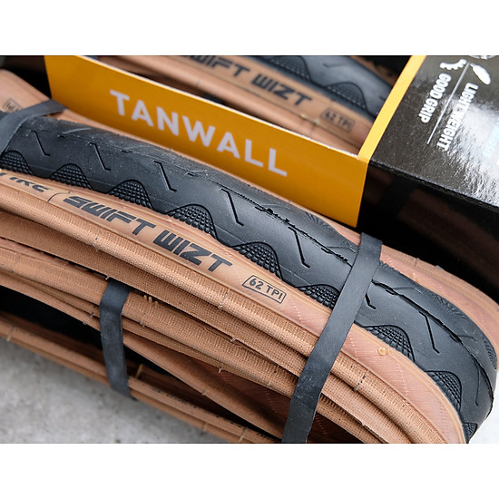 Vỏ xếp xe đạp 700x23 23-622 deli-tire swift tanwall - ảnh sản phẩm 4